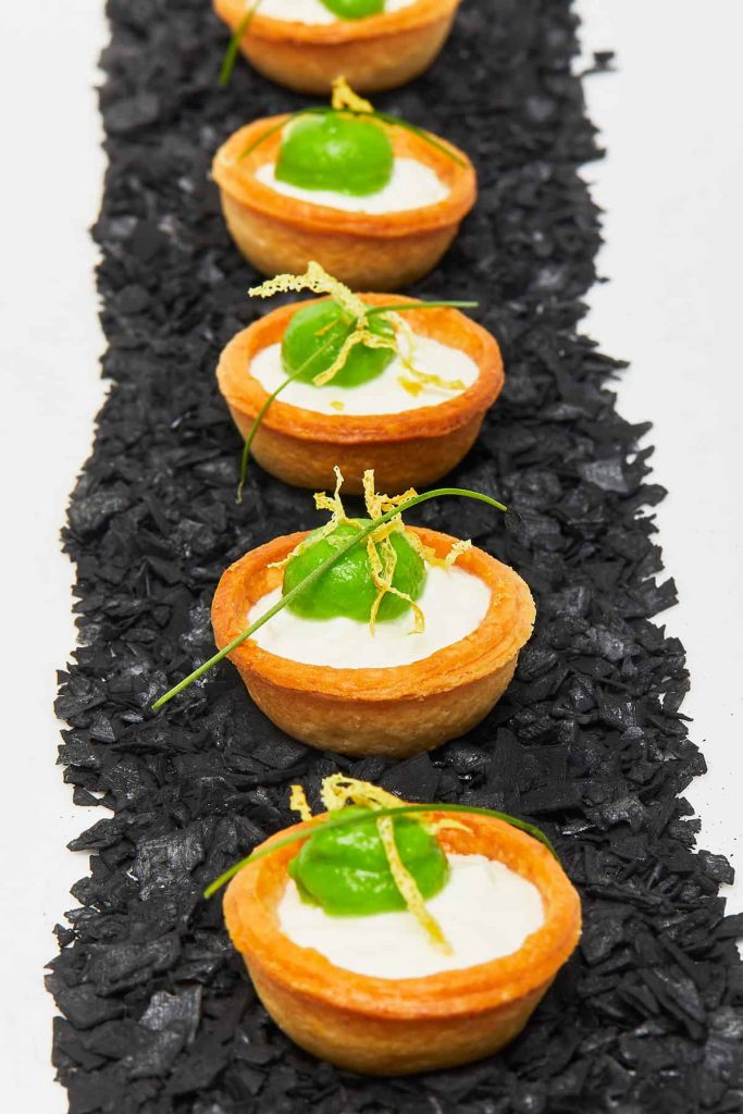 English Pea Tartlet Alternative