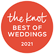The Knot Best of Weddings 2021 badge