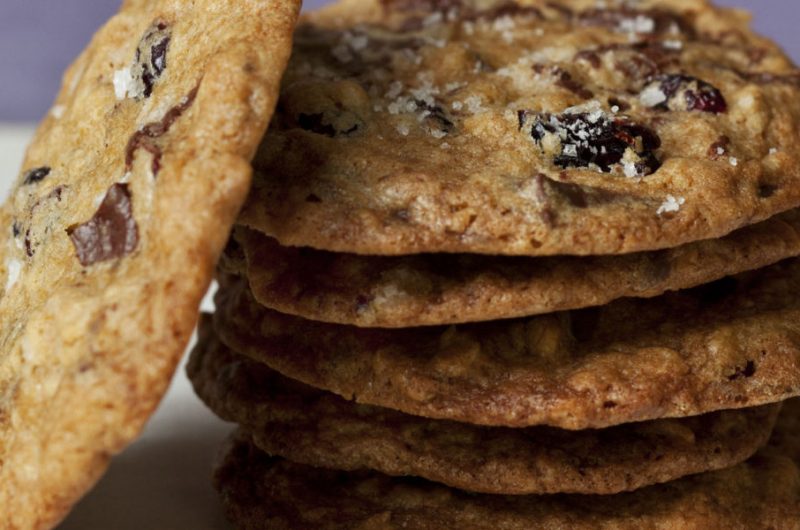 Salty Oatmeal Chocolate Chunk Cookies