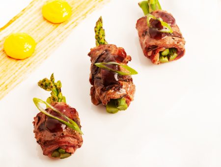 Grilled Beef with Asparagus