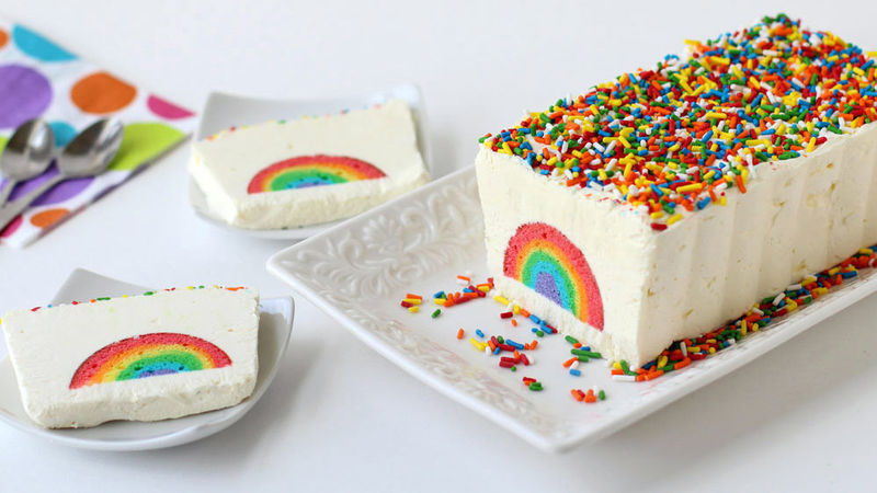 Rainbow Semifreddo