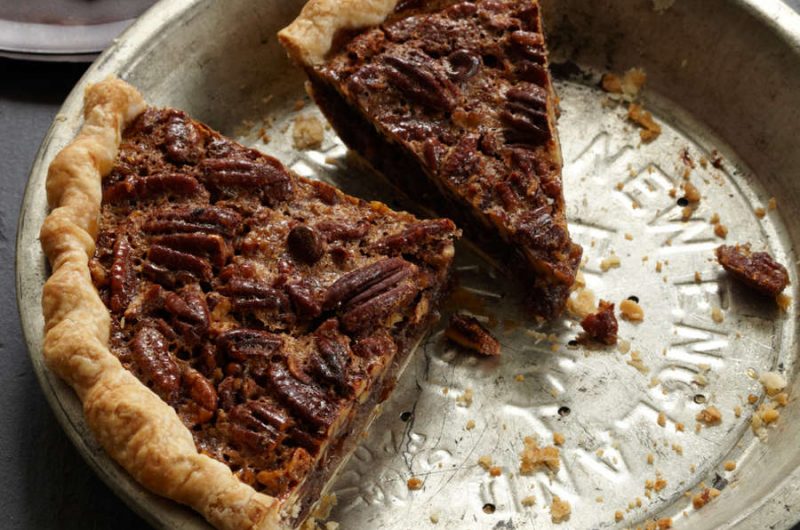 Chocolate Pecan Pie with Bourbon