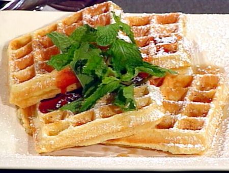 food network waffles belgium