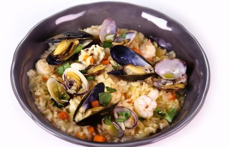 seafood risotto mario batali