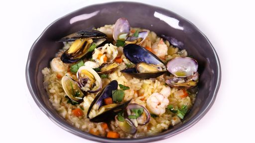 seafood risotto mario batali