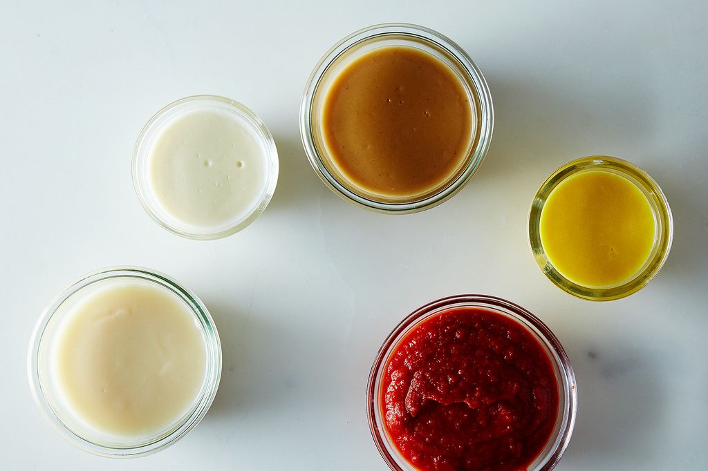 five basic sauces