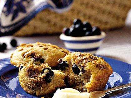 blueberry cinnamon muffins