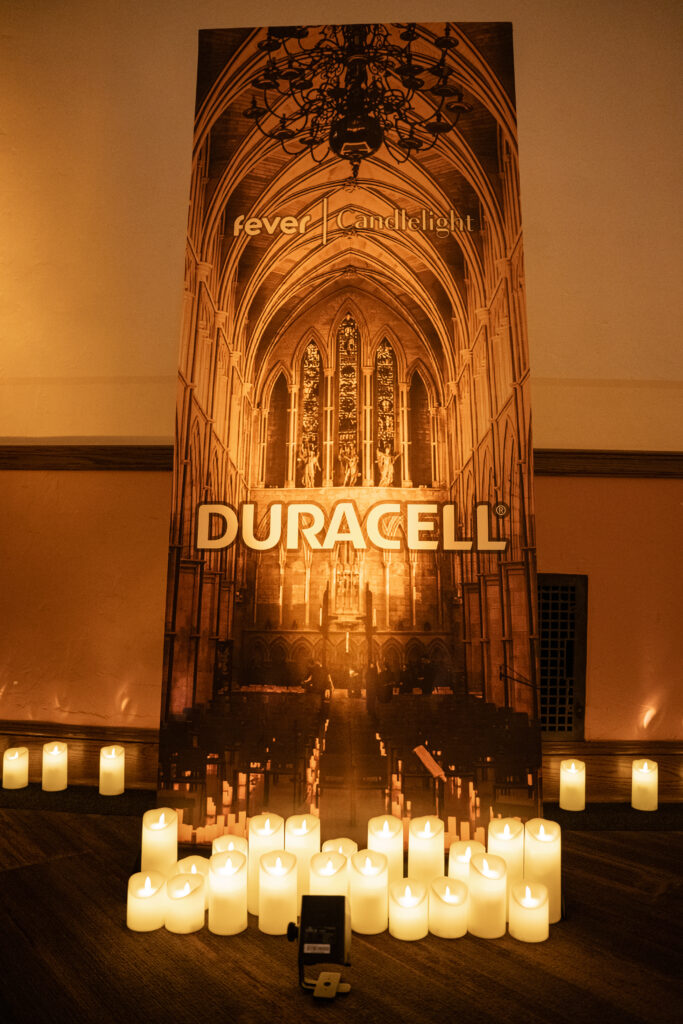 relish duracell candlelight reception